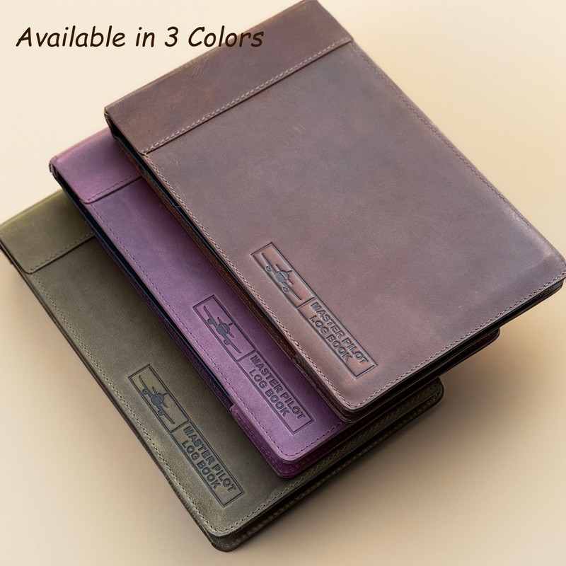 Tolredo Canadian Master Pilot Log Book TL-SP-6 Flight Standard Top