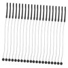 CIYODO 20pcs Lens Caps Keeper Elastic String Lost Holder for