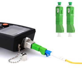 Fiber Optic Adapter Optical Devices Tools for Digital Communication LC Female to SC Male Hybrid Flange Singlemode 9/125 SM Fiber Optic Adapter Plug