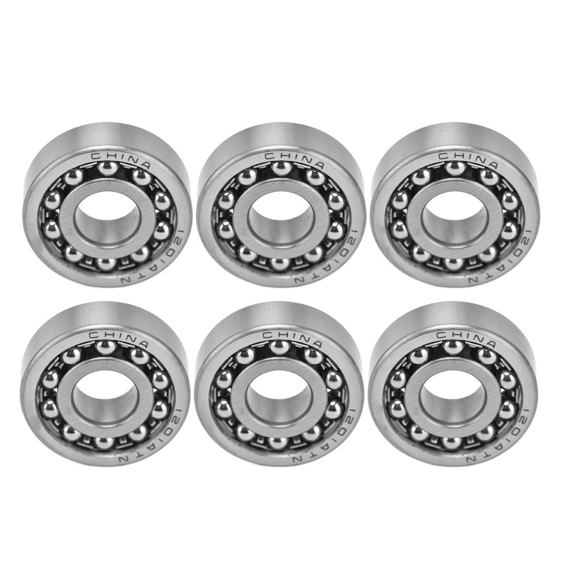 10Pcs Self Aligning Ball Bearings Double Row Radial Balls Bearing
