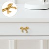 Artibetter Pack of 5 Bow Handle Dresser Drawer Handles Knobs