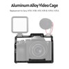 Andoer Camera Cage, Aluminium Alloy Video Cage with Two Cold