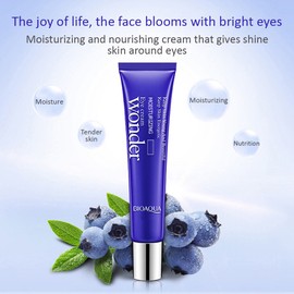 BIOAQUA Wonder Eye Blueberry Natural Cream Bags Under Eye Dark Circles Nourishes