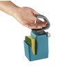 Metaltex Soap Dispenser, Plastic, Turquoise, 11 x 8 x 22