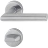 Hoppe Amsterdam E1400Z/42KV/42KVS Stainless Steel Rosette Fitting F69 Bathroom Toilet