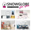 70018 DIY Snow Globe Do It Yourself with Glass Ball