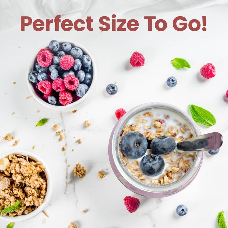 Ultimate Yogurt Jars - Make More Delicious Yogurt! 8 Count