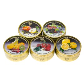 Cambridge & Thames, Made in Germany, Citrus Fruit Candy, 7oz Tin 2-Pack