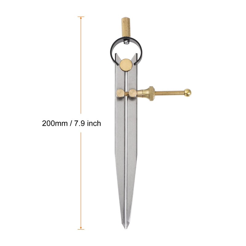 sourcing map Spring Joint Caliper 6 inch / 150mm Steel