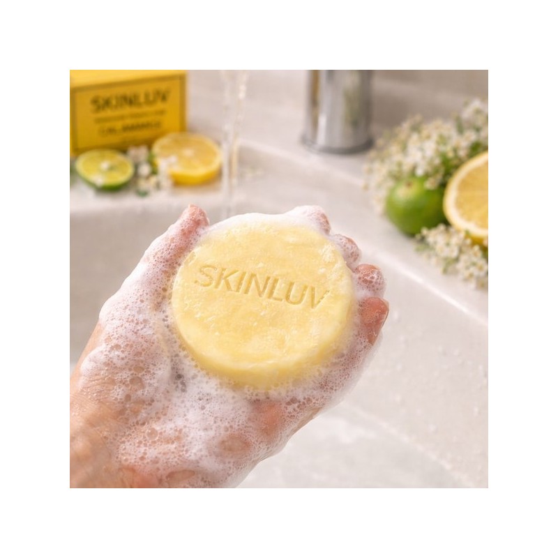 (Skin Rub) Calamansi Cleansing Soap Handmade Vitamin Hypoallergenic 120g 4-Piece