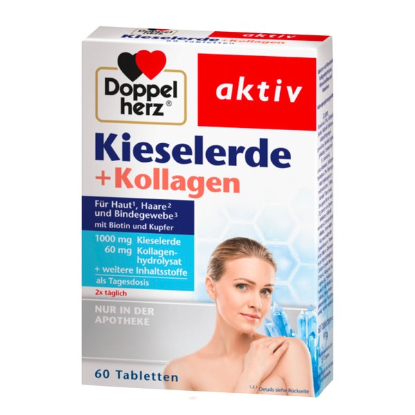 Doppelherz Silica + Collagen Capsules 60 cap