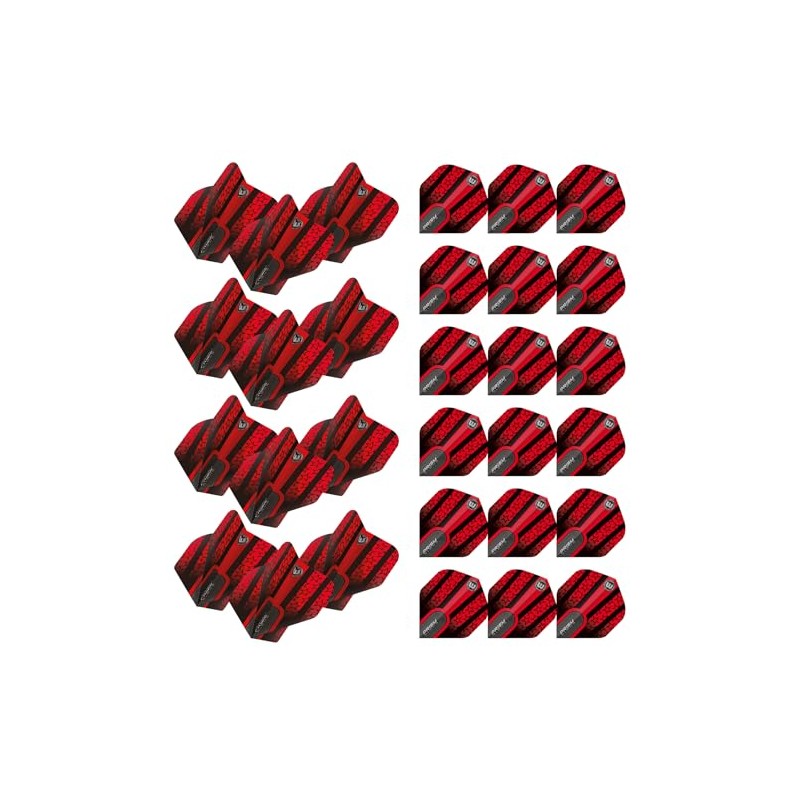 WINMAU Prism Alpha Extra Thick Dart Flights - 10 sets