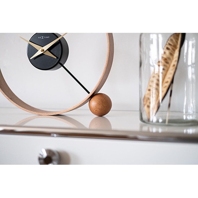 Elcomune NXT-J046 Orbit Black Desk Clock