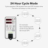 BN-LINK Timer Outlet Short Period Repeat Cycle Intermittent Digital Timer,