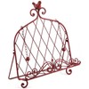 Iron Cookbook Stand ~ Book Holder Adorned with Bird ~
