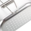 UPKOCH Stainless Steel Sink Corner Strainer Basket, Multifunctional Food Catcher,