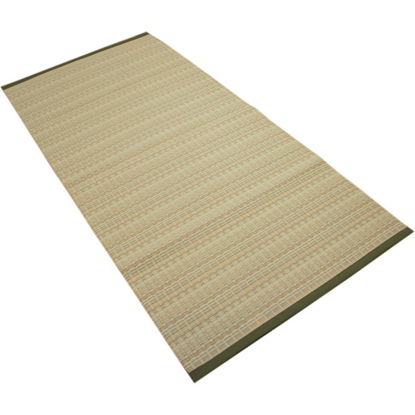 Saruru no Yoma, Washable Japanese Grass Style PP Carpet Lamu Beige Color 1 Tatami Mat Edoma 34.3 x 68.9 inches (87 x 174 cm)