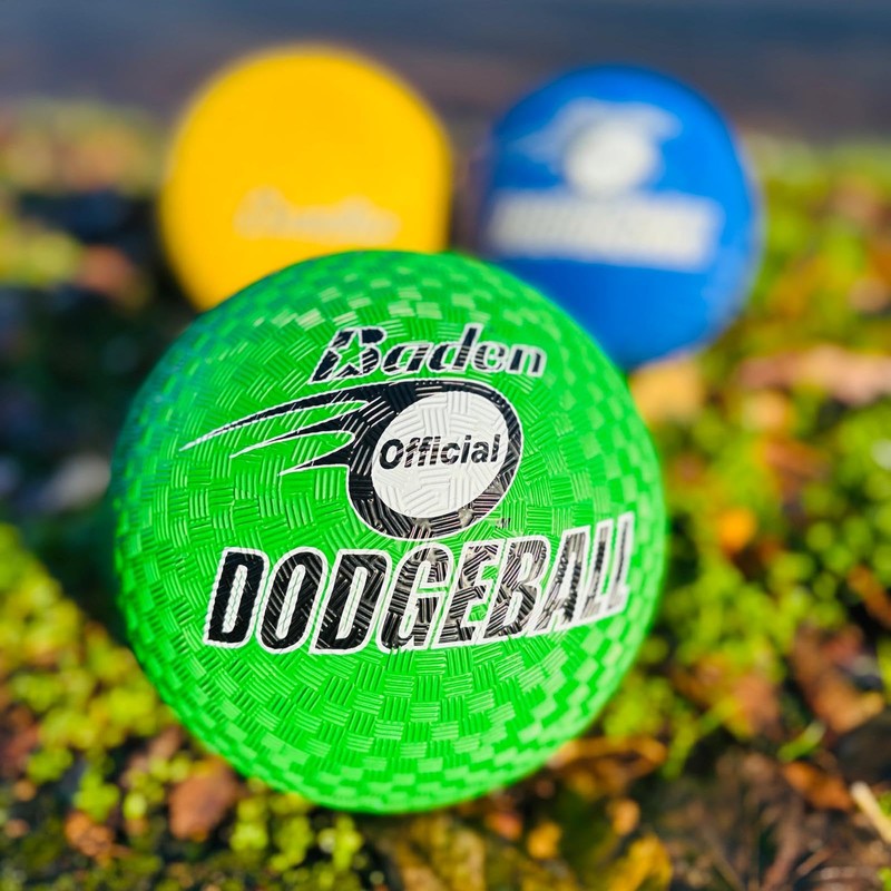 Baden Dodgeball – Soft Rubber 2-Ply Construction, Durable Indoor and