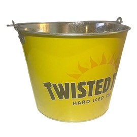 Twisted Tea Hard Iced Tea Ice Bucket | 9.25" Top Width