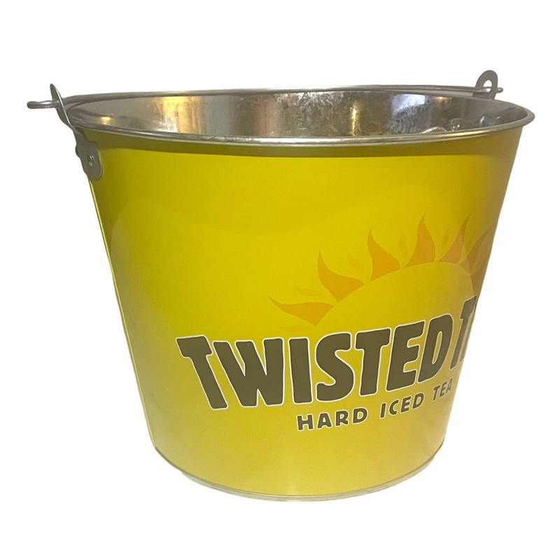 Twisted Tea Hard Iced Tea Ice Bucket | 9.25" Top
