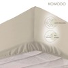 Komodo Fitted Sheet Single Bed Fitted Sheet with Corners Plain