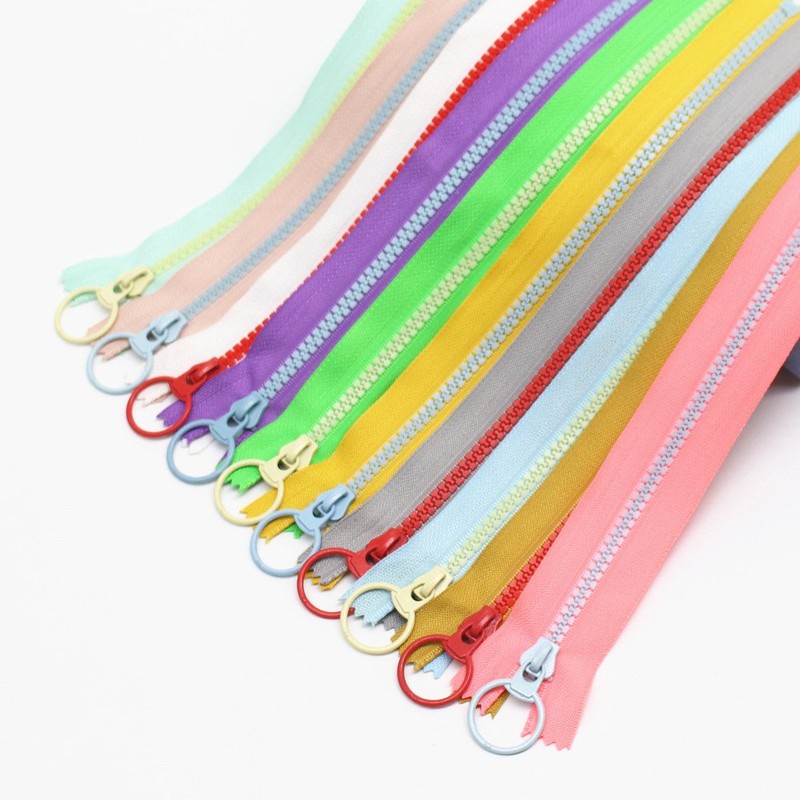 YaHoGa - 10 cremalleras de plástico de 45 cm #5