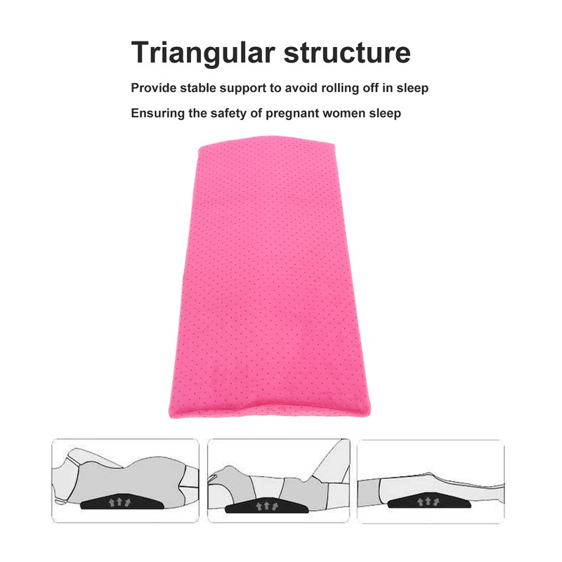 Pregnancy Waist Support Pillow Triangle Structure Memory Foam Lower Back