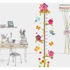 KimDaro Height Measurement Growth Chart Tree Wall Stickers，Cute Tree Birds