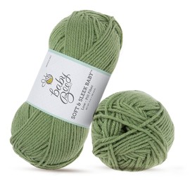 Baby Bee Soft Medium Yarn Skein 186 Yards Low Pill Acrylic Crocheting & Knitting Yarn for Blankets, Hats & More DIY Accessories