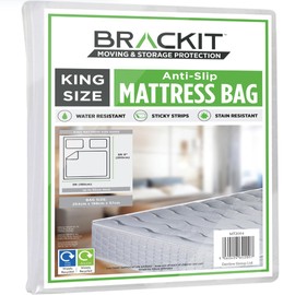 Mattress Bag for Storage – Sealing Strip – 200g – King Size and Super King Size – 254 x 198 x 37cm, White