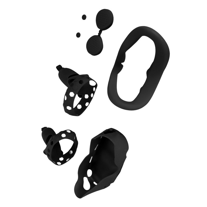 5 in 1 Silicone Cover Set for Quest 2 Includes