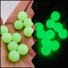 M8-Glow 15mm Silicone Beads by Color 10pk (Packs will be mixed together):_10- Lime Green (GreenGlow)