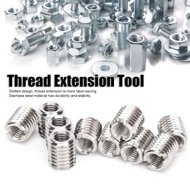 Tbest Thread Reducer M10 To M6 10Pcs Insert Nut Reducing Repairing Female And Male Thread Extension Tool