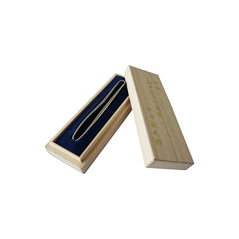 Kurata Manufacturing Selected Edo Hand-Forged Tweezers for Eyebrows 3mm Thick