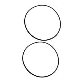 FOMIYES 2pcs Salon Chair Base Replacement Rubber Rings Slip Floor Protection Gaskets for Barber Hydraulic Chairs Fit Noise Dampening Durable Design for Salon Use