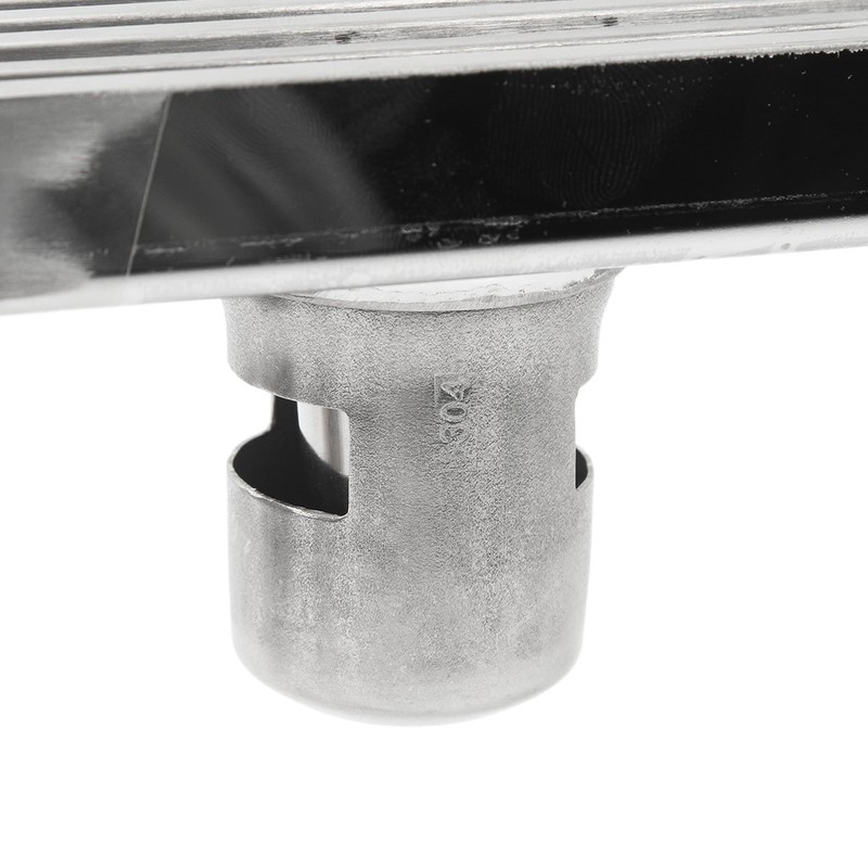 Linear Shower Drain Stainless Steel Odor Resistant Rectangular Floor Drain