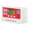 Solar Charge Controller PWM Lithium Battery Photovoltaic Charge Regulator LCD