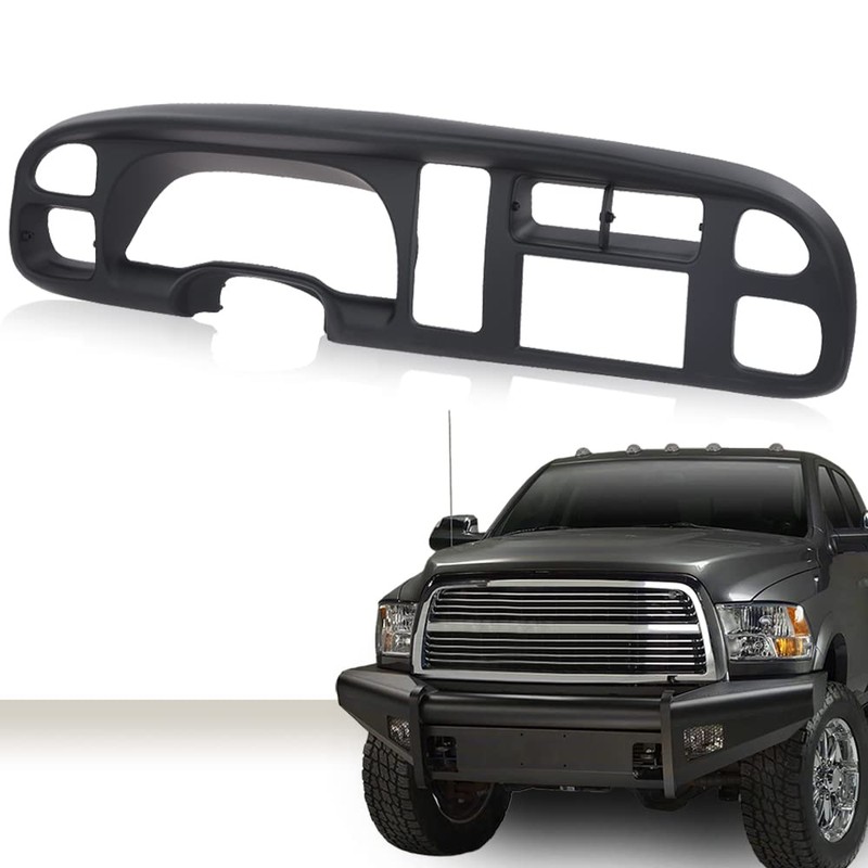 DOTCOM Dash Board Bezel Cover Compatible with Dodge Ram 1500