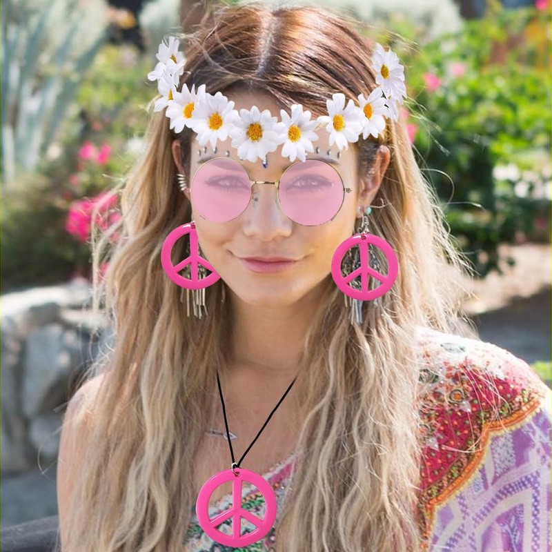 Sprinlot Hippie Costume Lady