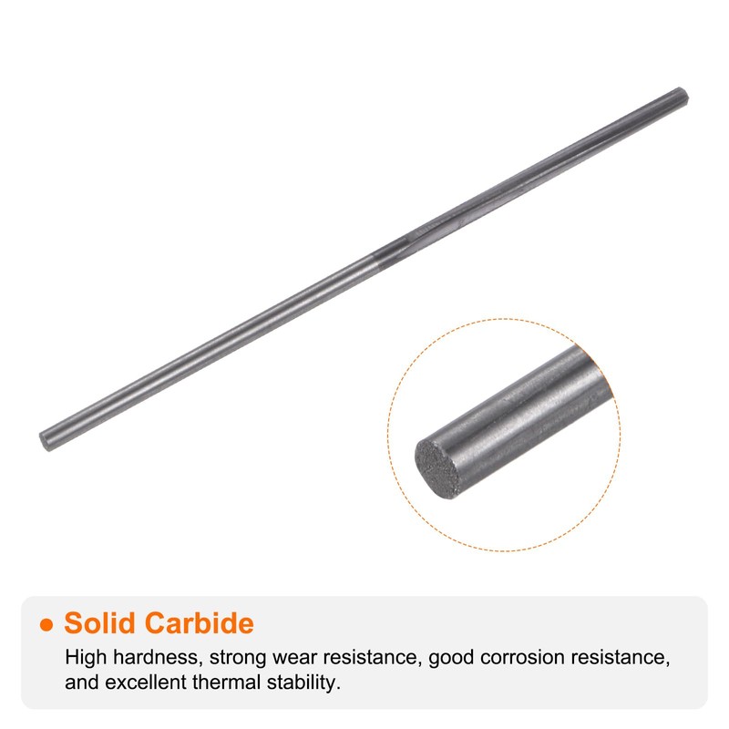 HARFINGTON Carbide Chucking Reamer 0.0575"(1.461mm) Dia Straight Flute Straight Shank