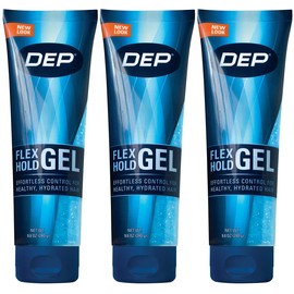 DEP Flex Hold Gel Sport Endurance Hair Styling Gel 9.8 Ounce Pack of 3