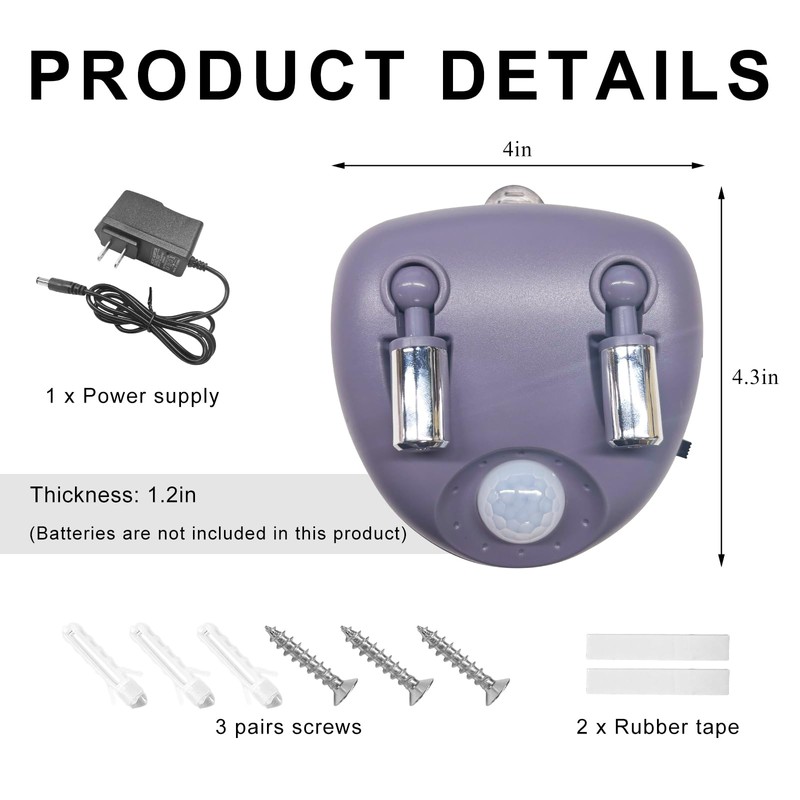 ZNDAW Dual Laser Garage Parking Assist Guide, 360-Degree Adjustable Wider
