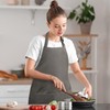 Viedouce 2 Packs Apron Cooking Kitchen Waterproof,Adjustable Chef Apron with