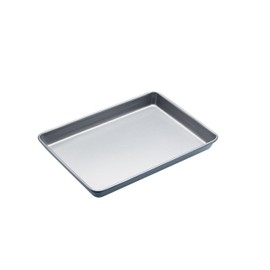 KitchenCraft Antihaft-Back-/ -Brat-Förmchen, Silber, 33.2 x 24 x 3.1 cm