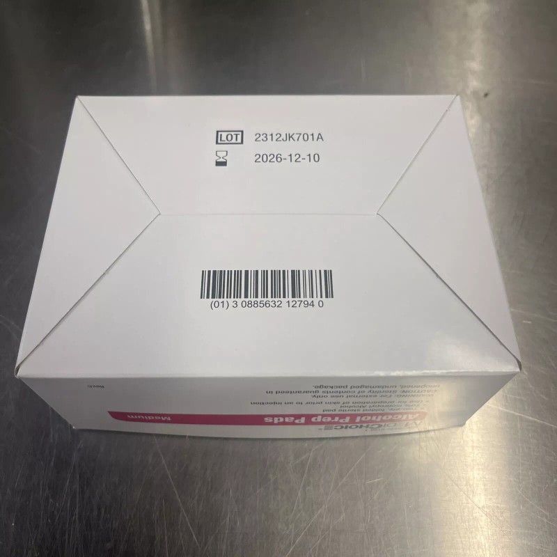MediChoice Alcohol Prep Pad, Large - 1 box of 200