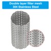 PATIKIL 2 Pcs 28mm OD Strainer Mesh, 55mm H 80