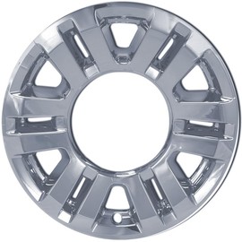 Fuel Rider Set of Four (4) 18 inches Chrome ABS Wheel Skins Impostors Wheel Covers Compatible with 2017-2019 Ford F250 Wheels- Auto Tire Replacement Cap Cover