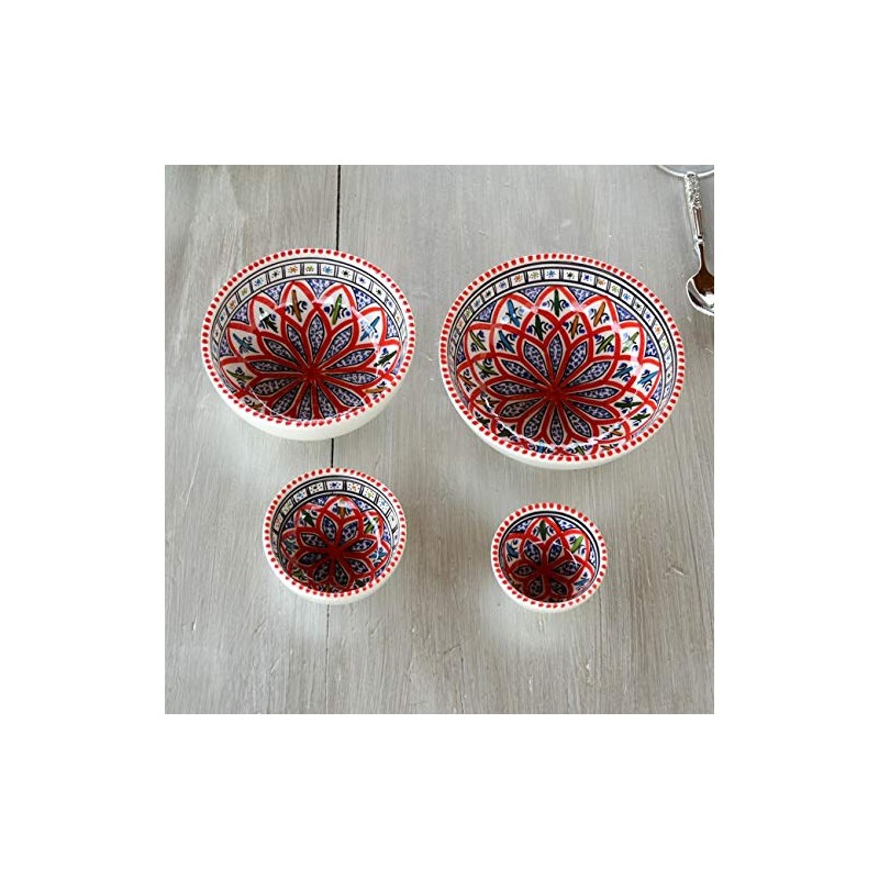 Bakir Bowl Diameter 12 cm Red