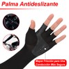 Mangas para Brazos, Guantes Antideslizante de Medio Dedo Mangas de