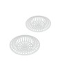 Dzina SINKSTRAINER Sink Strainer/Drain Hair Catcher Set, Plastic, Pack of